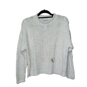 Lydia Jane Chunky Hand knitted cable sweater